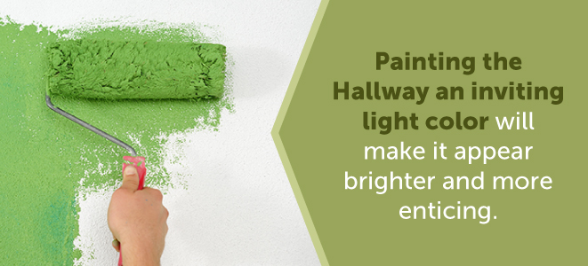 painting the hallway