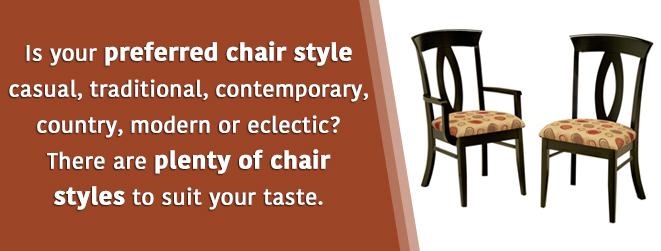 Chair style varieties