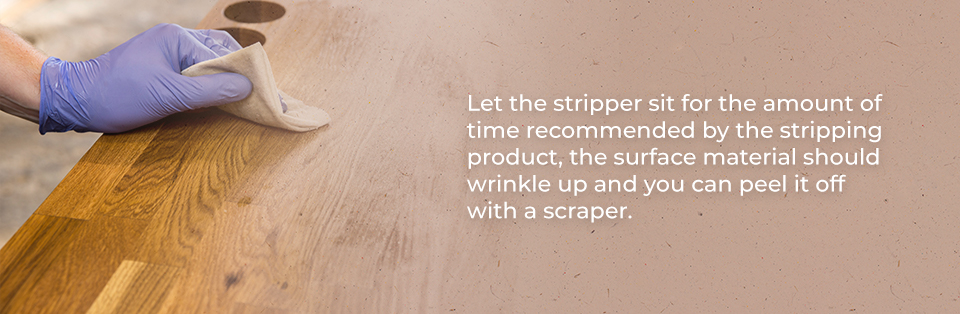 Step 3 - Remove Old Finish