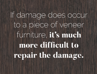 Cons of Veneer Furniture