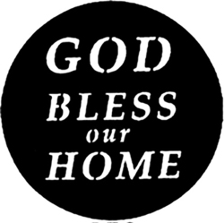 God Bless Our Home Logo