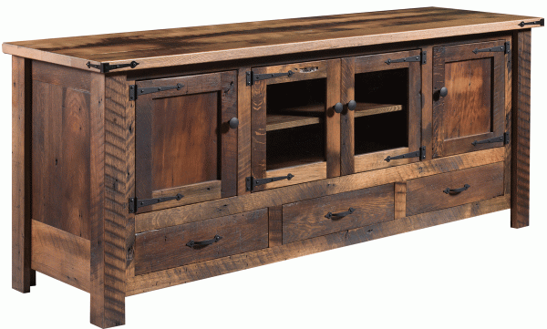 Wooden Entertainment Center