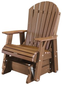 Brown Wooden Rocking Chair