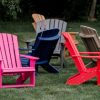 Assortment of Colored Wooden Beach Chairs