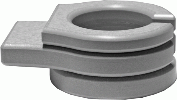Stationary Gray cup holder