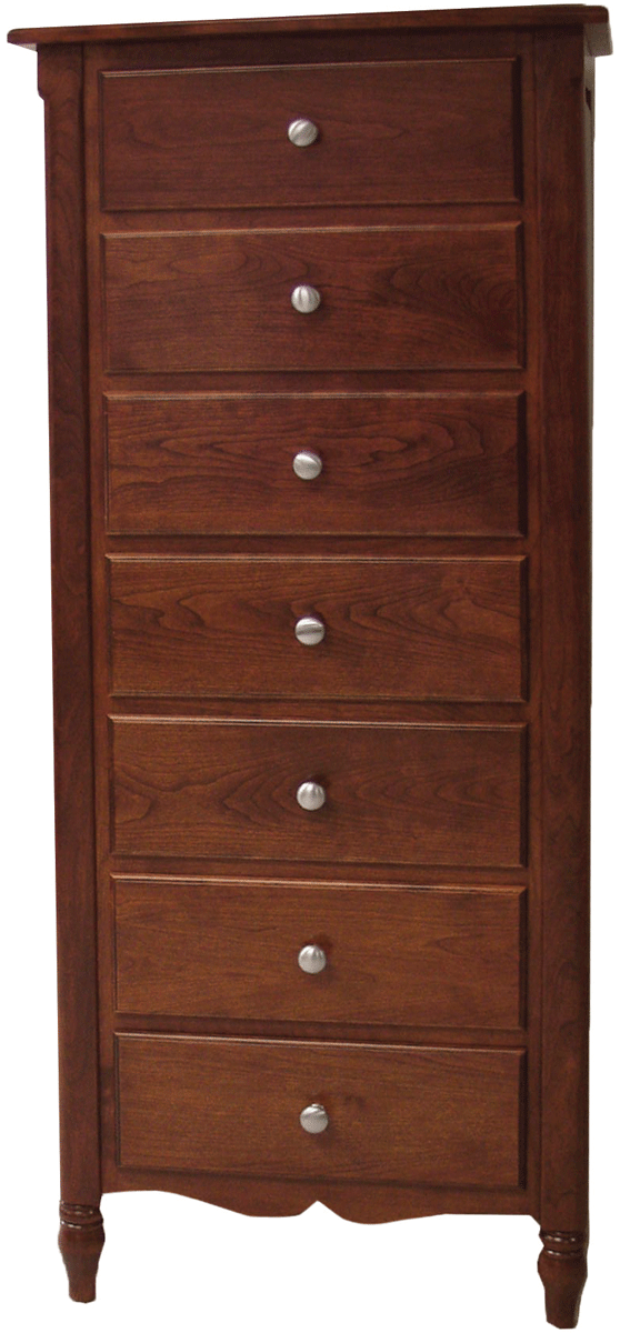 thin wooden dresser
