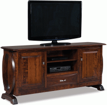 Amish Saratoga Media Stand