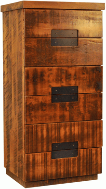 rustic chest with drawers