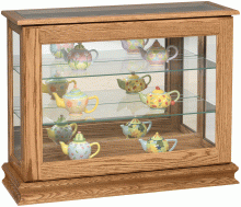 Amish Small Console with Sliding Door