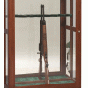 Glass gun cabinet
