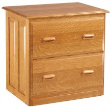 Amish Traditional Lateral File Cabinet