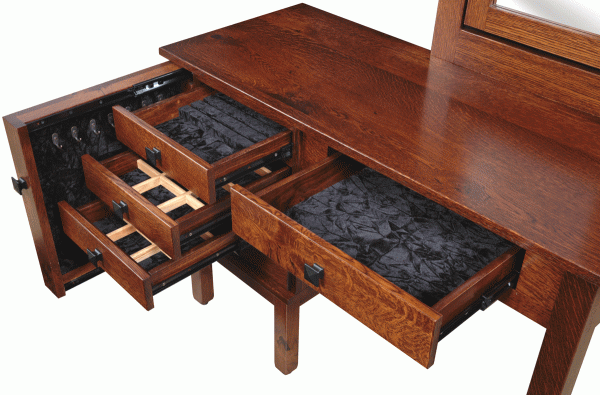 Mission Creek Jewelry Dressing Table Drawers
