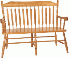 Amish Copeland 60" Bench