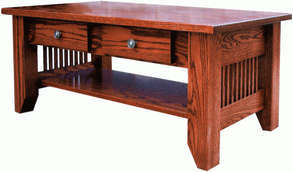 Deluxe Mission Coffee Table