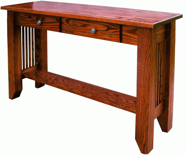 Deluxe Mission Sofa Table