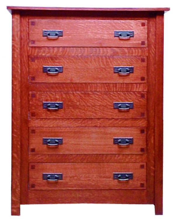 Mission Square Chest of Drawers