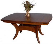Amish Galveston Single Base Table