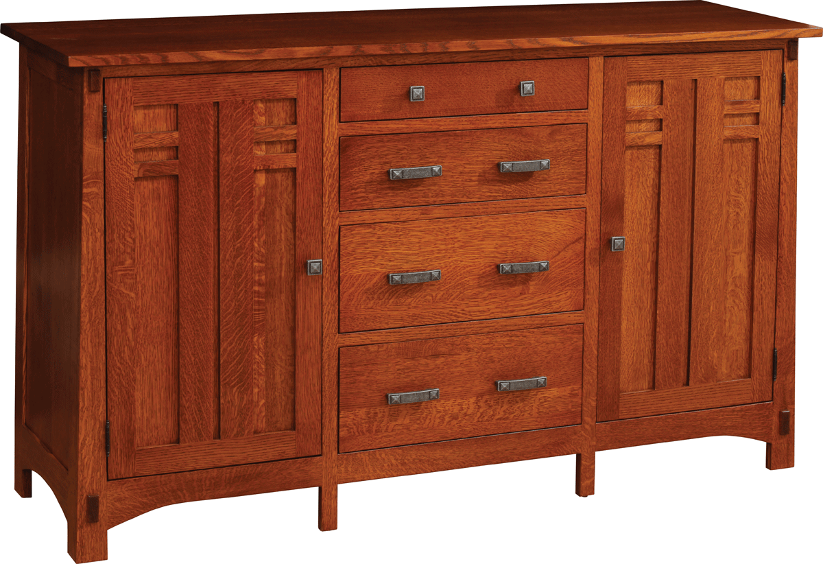 2199 Bungalow 2-Door/4-Drawer Server