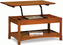 East Lake Open Lift-Top Coffee Table