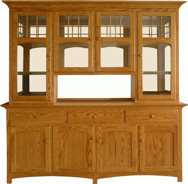 Baltimore Hutch with Center Opening