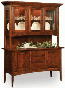 Amish Hammond 3-Door Hutch
