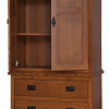 Michaels Mission Armoire Inside