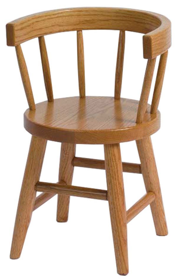 Brown Maple Child's Chair