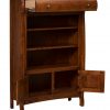 Castlebury Bookcase with Open Drawers