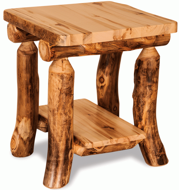 Amish Aspen End Table
