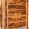 Rustic Slab Drawer Chest