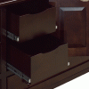 Close Up Of Wood Drawers