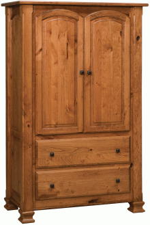 Large Wood Armoire