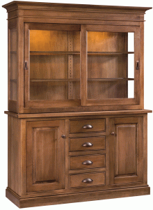 Amish Normandy Hutch