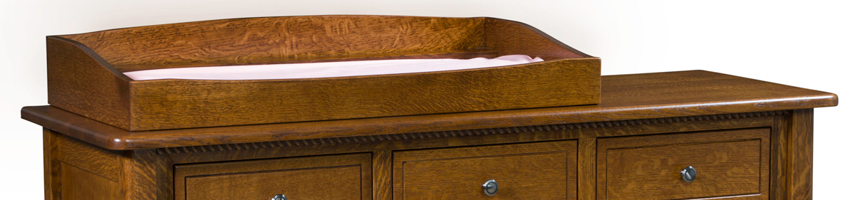 3665a movable wooden baby changing station