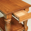 rectangle wooden nightstand secret drawer