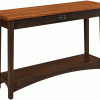 mixed tone wooden sofa table