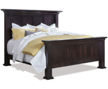 Amish Empire Panel Bed