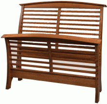 wooden bed frame ends