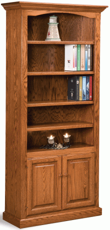 Amish F.V. Hoosier Heritage Bookcase