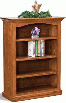 Amish Hoosier Heritage 3 Shelf Bookcase