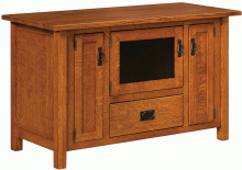 Amish Open Mission 48" Plasma TV Stand