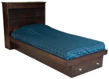 Amish Child's Bookcase Bed with Drawer