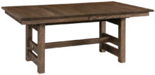 Amish Greenwood Trestle Table