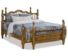 Amish Traditional Wrap Around Bed