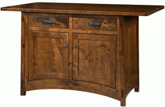 Amish Kitchen Island / Workstation