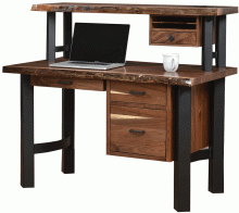Amish Millennium 50" Live Edge Desk