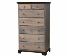 Amish Birmingham Chest of Drawers with Reclaimed Barnwood