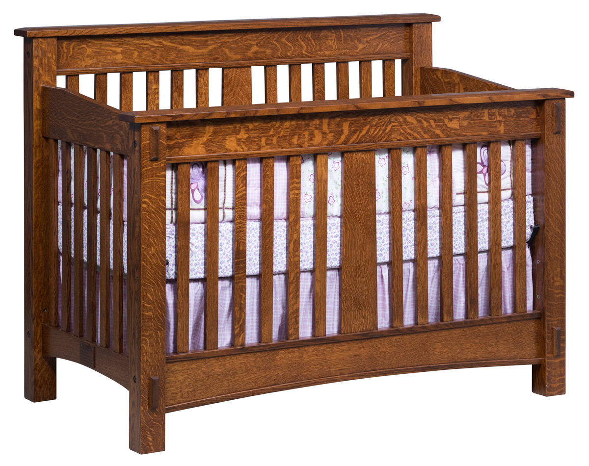 Amish McCoy Mission Conversion Crib