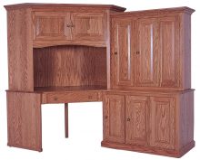 Amish Traditional 4 Piece Corner Computer Center