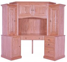 Amish Traditional Corner Computer Desk